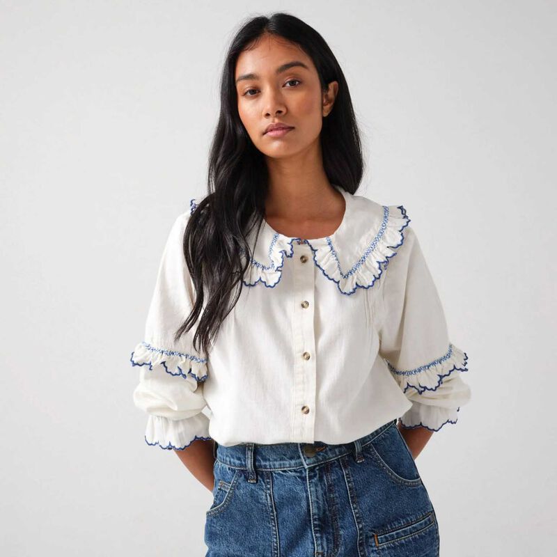 Seventy + Mochi Phoebe Blouse image number 1
